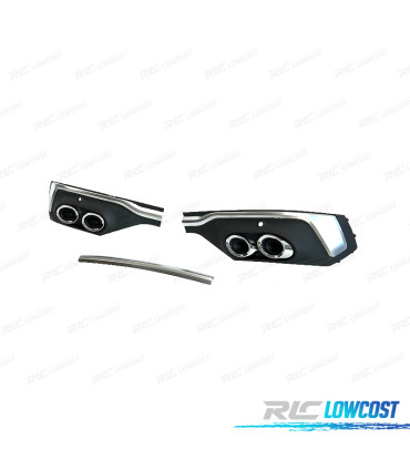 DIFFUSEUR AUDI Q5 S LINE 20- LOOK SQ5 COUPÉ SILVER