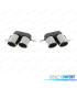 EMBOUT D´ÉCHAPPEMENT BMW G20 G21 19- LOOK ROCK CHROMÉ