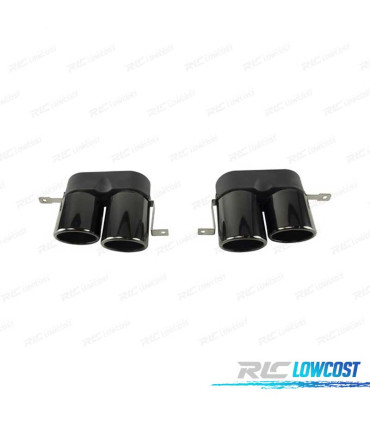EMBOUT D´ÉCHAPPEMENT BMW G20 G21 19- LOOK ROCK NOIR