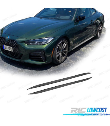 BANDE LATÉRALE STICKERS BMW G22 20- LOOK MP NOIR MATE