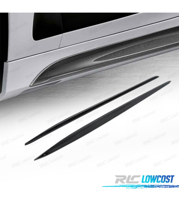 BANDE LATÉRALE STICKERS BMW G22 20- LOOK MP CARBONE