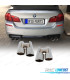 EMBOUT D´ÉCHAPPEMENT BMW F10 10-17 LOOK M5 CHROMÉ
