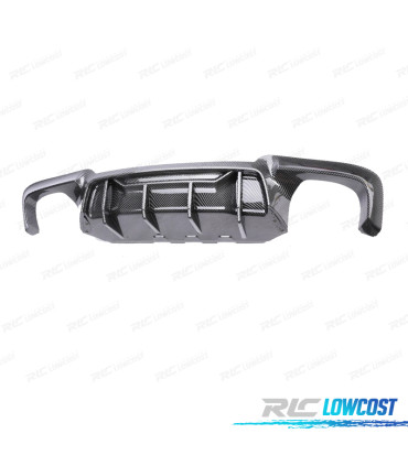 DIFFUSEUR BMW F10 10-17 LOOK COMPETITION CARBONE