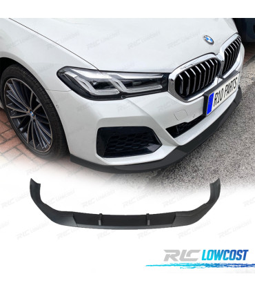 SPOILER LIP BMW G30 G31 17-19 LOOK M PERFORMANCE NOIR MATE