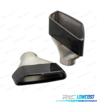 EMBOUTS D´ÉCHAPPEMENT BMW G30 17- LOOK 530 NOIR