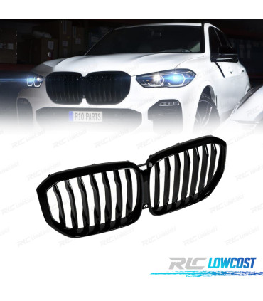 CALANDRE BMW X5 G05 18- LOOK M PERFORMANCE NOIR BRILLANT