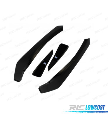 KIT DE MOLDURES MERCEDES W117 AMG 13-19 LOOK A45 NOIR BRILLANT