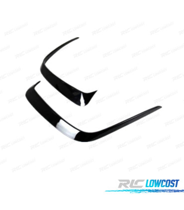 MOULURES ARRIÈRE MERCEDES W176 AMG 12-18 LOOK AMG A45 NOIR BRILLANT