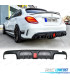DIFFUSEUR MERCEDES W205 14- LOOK BRABUS NOIR