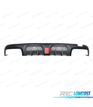 DIFFUSEUR MERCEDES W205 14- LOOK BRABUS NOIR