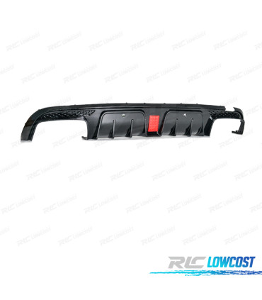 DIFFUSEUR MERCEDES W205 14- LOOK BRABUS NOIR