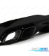 DIFFUSEUR MERCEDES W206 AMG 21- LOOK C63 + EMBOUTS D´ÉCHAPPEMENT NOIR