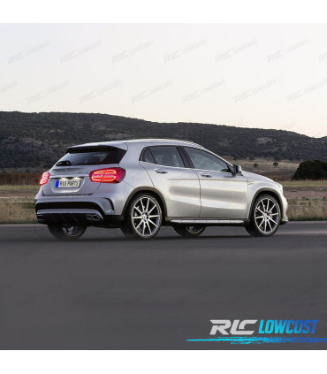 DIFFUSEUR MERCEDES X156 AMG 13-19 LOOK AMG GLA45 CHROMÉ
