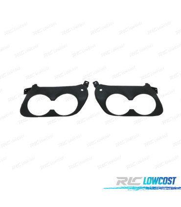 DIFFUSEUR MERCEDES GLC C253 COUPÉ 15-18 LOOK AMG GLC43 ARGENTÉ
