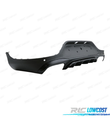 DIFFUSEUR MERCEDES GLC C253 COUPÉ 15-18 LOOK AMG GLC43 NOIR