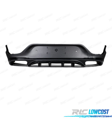 DIFFUSEUR MERCEDES GLC C253 COUPE 19-22 LOOK AMG GLC63 NOIR