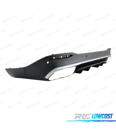 DIFFUSEUR MERCEDES GLE W167 AMG 19- LOOK GLE63 ARGENTÉ