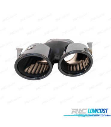 EMBOUTS D´ÉCHAPPEMENT MERCEDES GLE W167 19- LOOK GLE53 NOIR