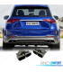 EMBOUTS D´ÉCHAPPEMENT MERCEDES GLE W167 19- LOOK AMG GLE63 CHROMÉ