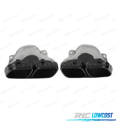 EMBOUTS D´ÉCHAPPEMENT MERCEDES GLE W167 19- LOOK GLE63 NOIR