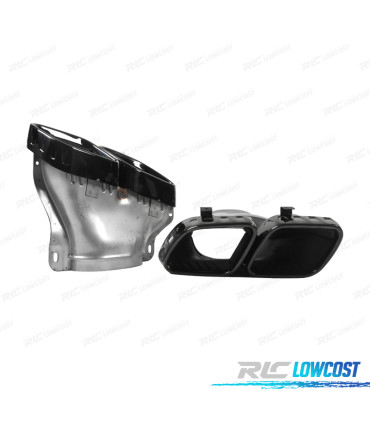 EMBOUTS D´ÉCHAPPEMENT MERCEDES GLE W167 19- LOOK GLE63 NOIR