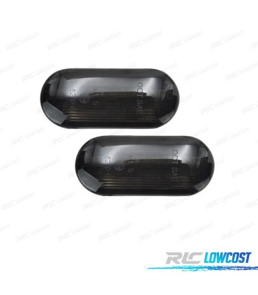 CLIGNOTANTS LATÉRAUX VOLKSWAGEN VW POUR SEAT 96-08 LED FOND NOIR