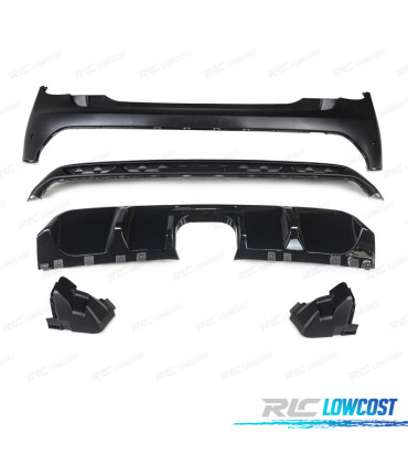 PARE CHOCS ARRIÈRE MINI F56 F57 COUPÉ 14-20 LOOK NEW JCW