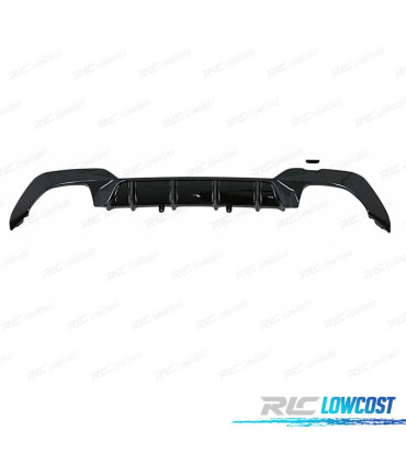 DIFFUSEUR BMW G20 G21 19- LOOK M PERFORMANCE COMPETITION NOIR BRILLANT