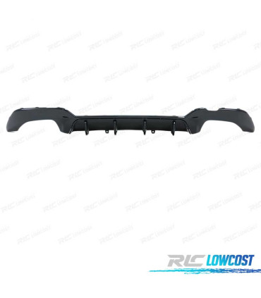 DIFFUSEUR BMW G20 G21 19- LOOK M PERFORMANCE COMPETITION NOIR BRILLANT