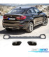 DIFFUSEUR BMW X6 F16 14-19 LOOK M + EMBOUTS D'ÉCHAPPEMENT CHROMÉ