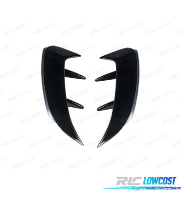 MOULURES ARRIÈRE MERCEDES W177 18- BERLINE LOOK AMG NOIR BRILLANT