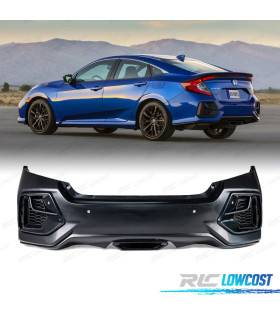 PARE CHOCS ARRIÈRE HONDA CIVIC 16- LOOK NEW SI