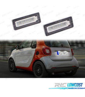 ÉCLAIRAGE PLAQUE D´IMMATRICULATION POUR SMART FORTWO LED