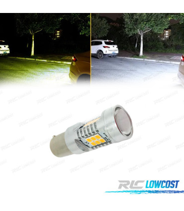 AMPOULE LED HAUTE PUISSANCE CANBUS P21W
