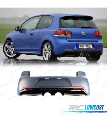 PARE CHOCS ARRIÈRE VOLKSWAGEN VW GOLF 6 08-12 LOOK R20