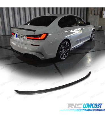 AILERON BECQUET LAME COFFRE BMW G20 19- LOOK M PERFORMANCE CARBONE