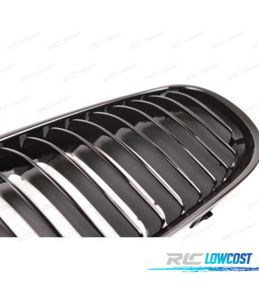 CALANDRE BMW E90 E91 LCI 08-12 NOIR BRILLANT LOOK M