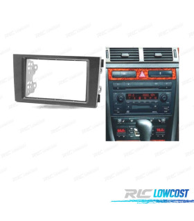 FACADE AUTORADIO 2 DIN NOIR AUDI A6 ET ALLROAD