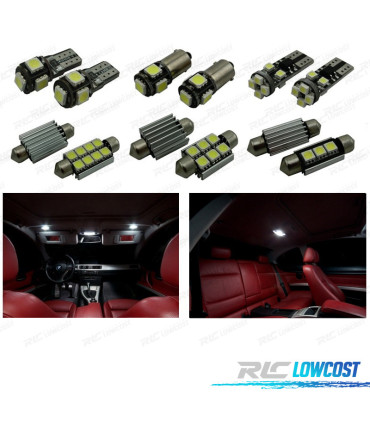 KIT 21 AMPOULES LED INTÉRIEUR POUR BMW SÉRIE 3 E92 COUPÉ 325I 330XI 335D 335I 335I XDRIVE 06-13
