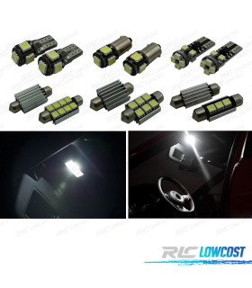 KIT 13 AMPOULES LED INTÉRIEUR POUR VOLKSWAGEN VW GOLF 7 3 5P GOLF ESTATE WAGON VII 14-