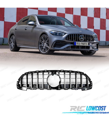 CALANDRE MERCEDES W206 21- LOOK AMG GT 63 ARGENTÉ