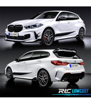 KIT AERO BMW F40 19- LOOK M PERFORMANCE NOIR BRILLANT