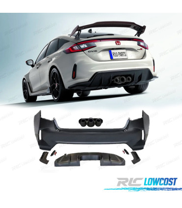 PARE CHOCS ARRIÈRE HONDA CIVIC 21- LOOK TYPE R