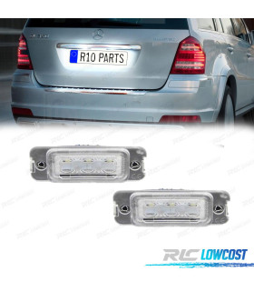 ÉCLAIRAGE PLAQUE D´IMMATRICULATION LED POUR MERCEDES CLASSE GL X164 06-12