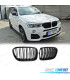 CALANDRE BMW X3 F25 10-14 LOOK M NOIR BRILLANT