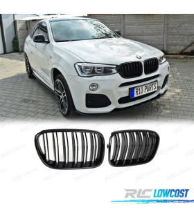 CALANDRE BMW X3 F25 10-14 LOOK M NOIR BRILLANT
