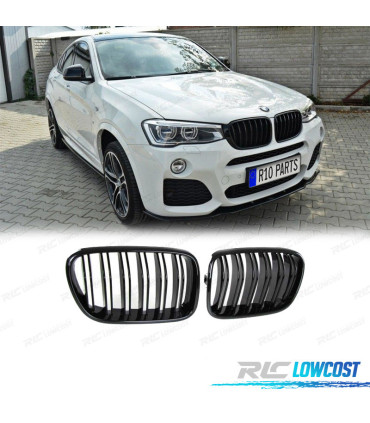 CALANDRE BMW X3 F25 10-14 LOOK M NOIR BRILLANT