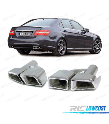 EMBOUTS D'ÉCHAPPEMENT MERCEDES W212 W221 W164 W166 LOOK AMG