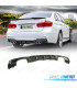 DIFFUSEUR BMW F30 F31 11-15 LOOK M PERFORMANCE CARBONE DOUBLE SORTIE