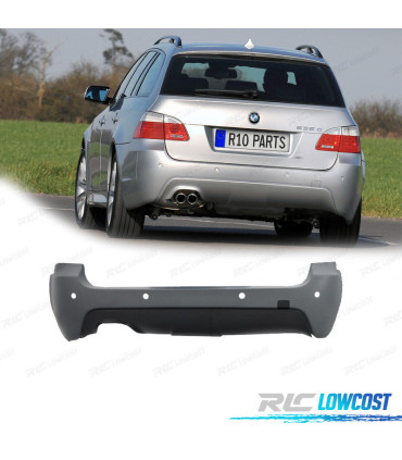 PARE CHOCS ARRIÈRE BMW E61 TOURING 03-07 LOOK M PDC